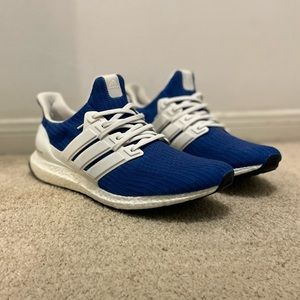 Adidas ultra boost 4.0 custom royal blue sneaker. Never worn. Size 12.5